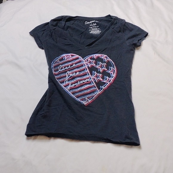 Aeropostale women's medium sized t shirt with 1/4 sleeves - Picture 2 of 7